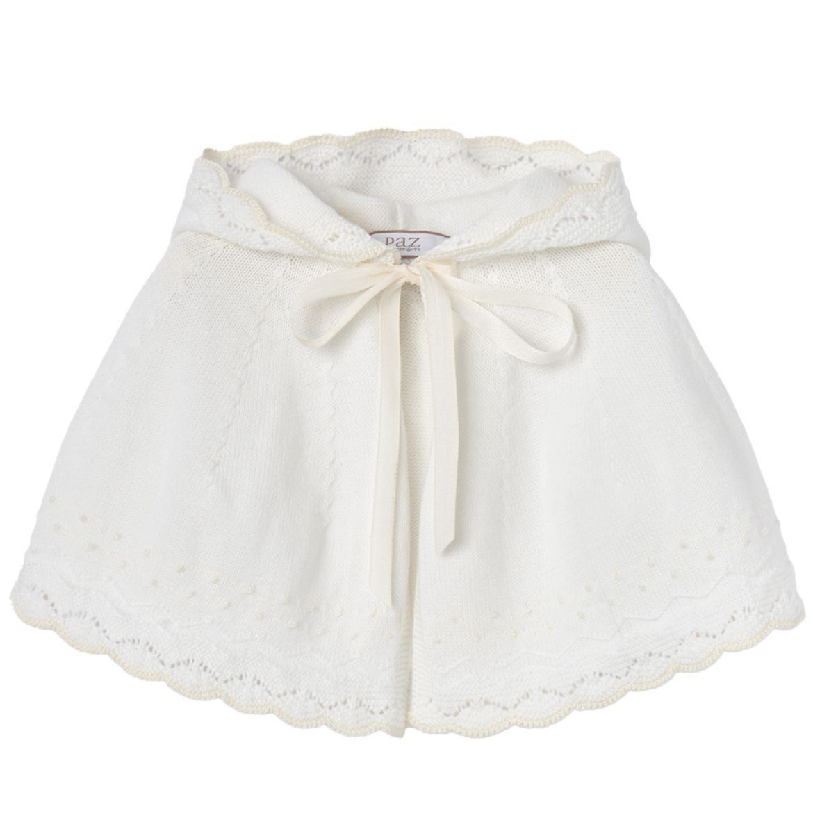 Picture of Paz Rodriguez Cream Cape