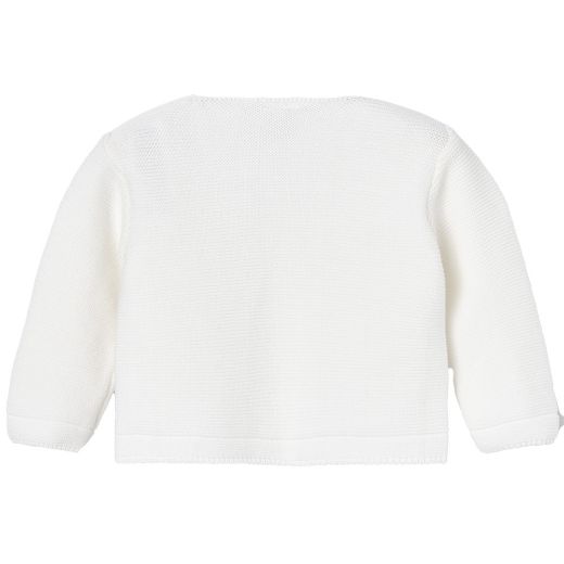 Picture of Paz Rodriguez Cream Knitted Cardigan