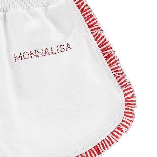 Picture of Monnalisa Hello Kitty White Jumper & Short Set