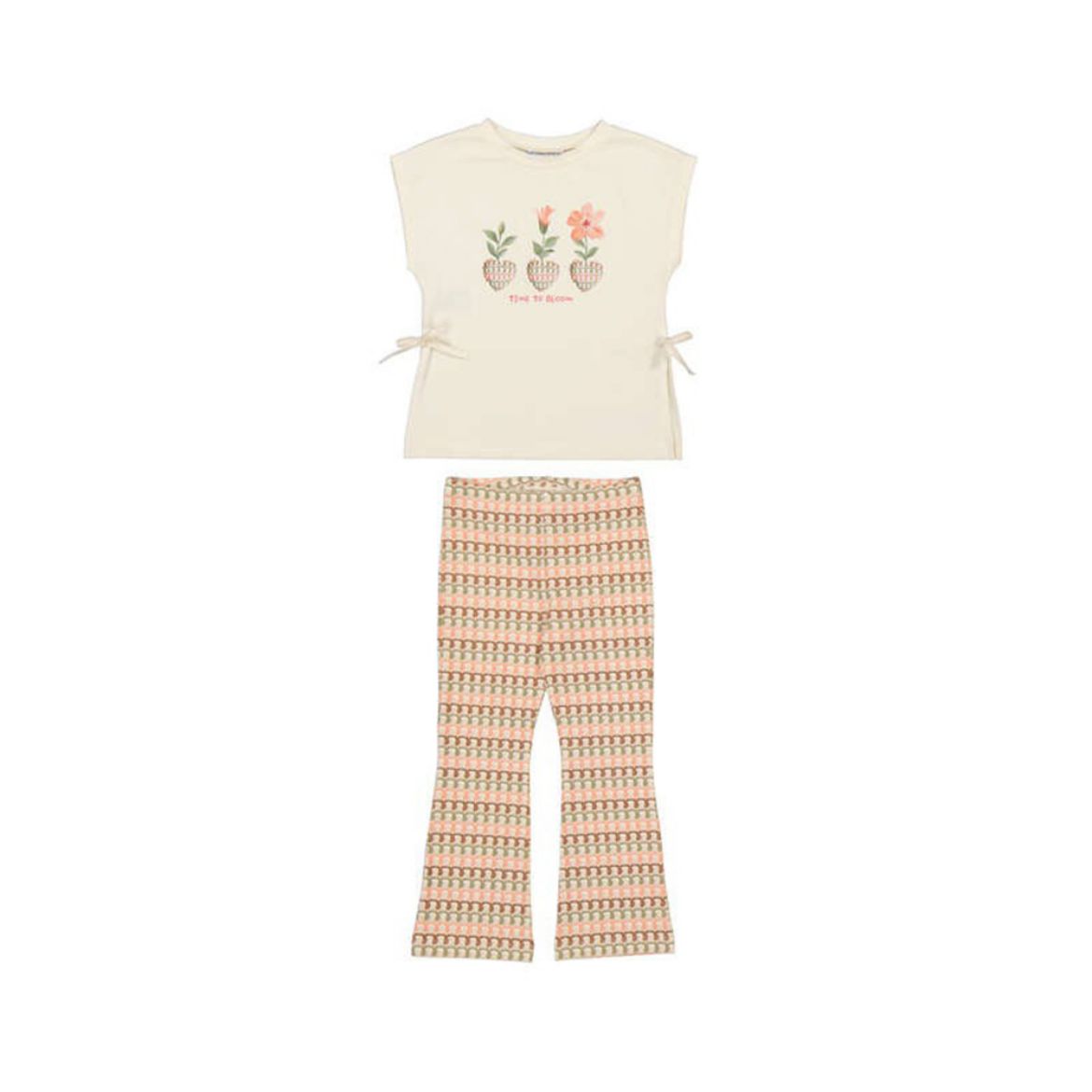 Picture of Mayoral Girls Cream Trouser Set