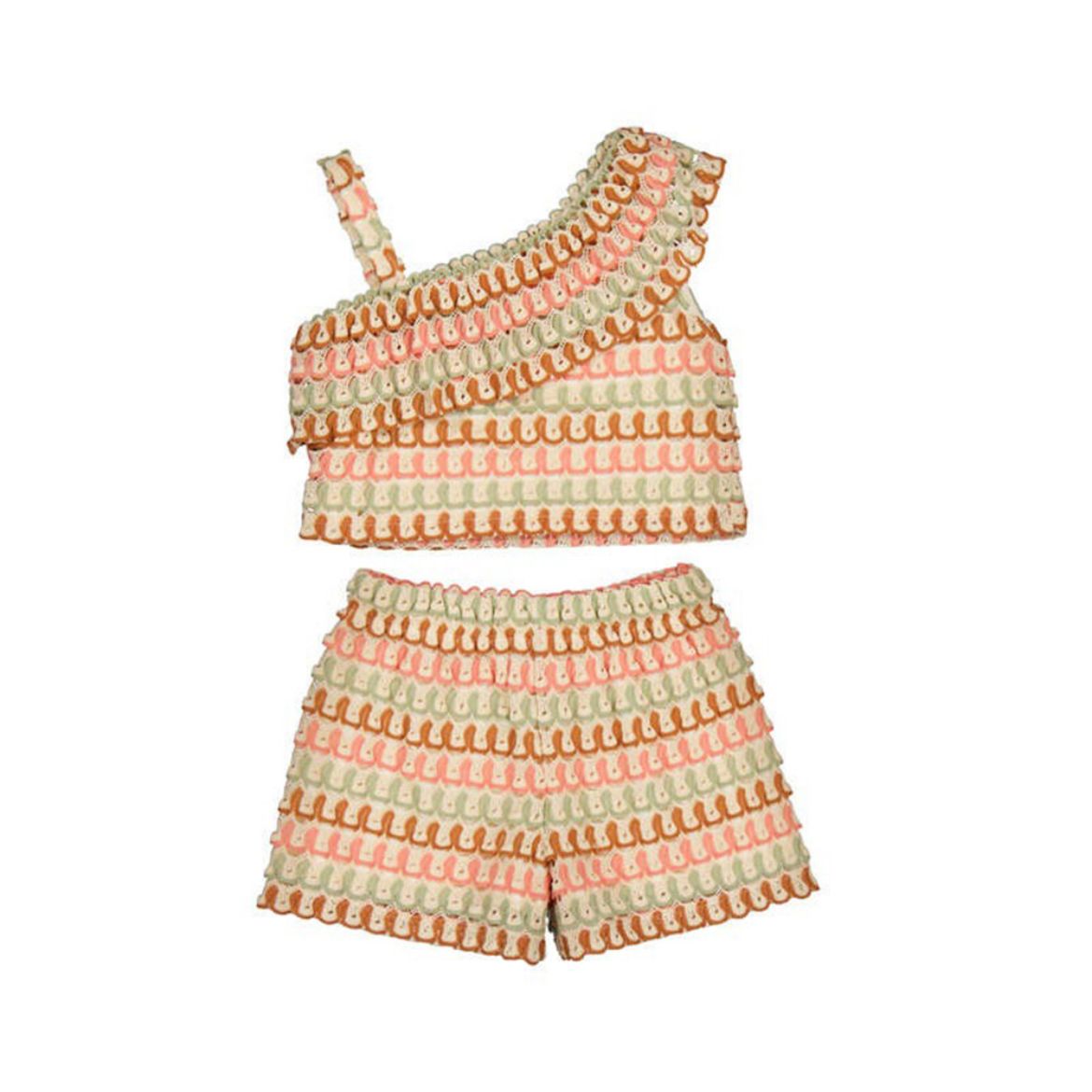 Picture of Mayoral Girls Knitted Short Set