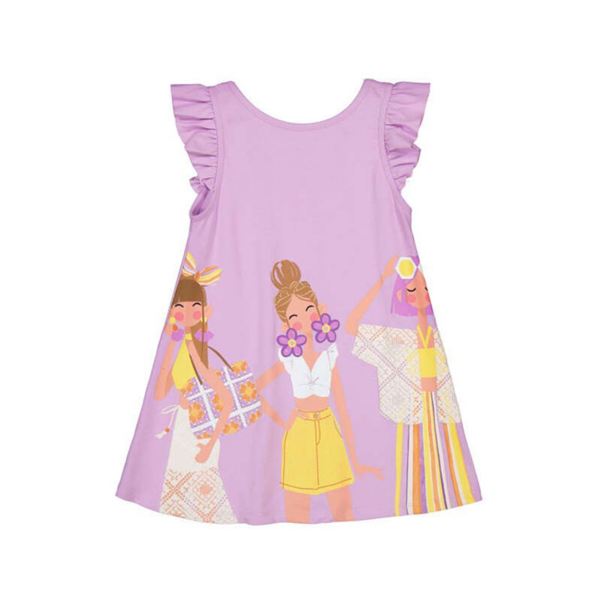 Picture of Mayoral Girls Lilac Dress