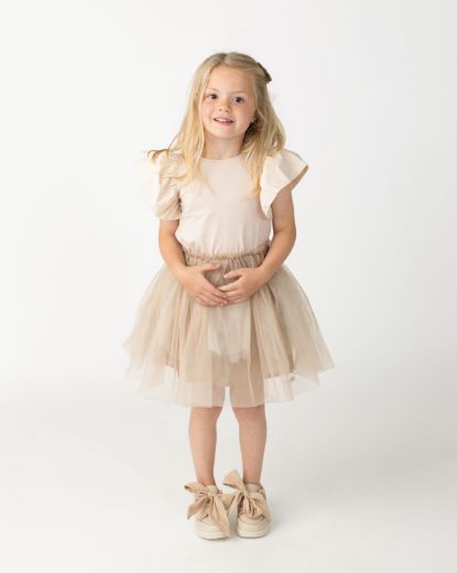 Picture of Donsje Ubah Sand Top & Pien Powder Skirt Set