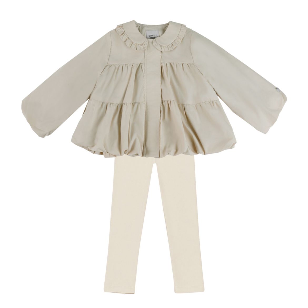 Picture of Donsje Sandera Sand Jacket & Ellie Leggings Set