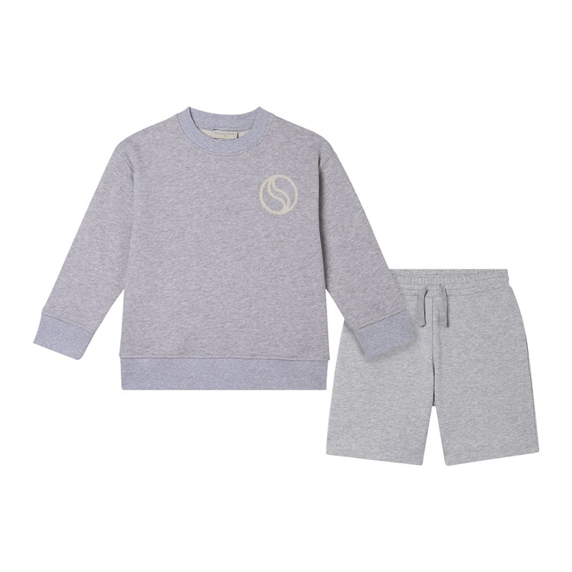 Picture of Stella Mc Cartney Boys Grey Jumper & Short Set