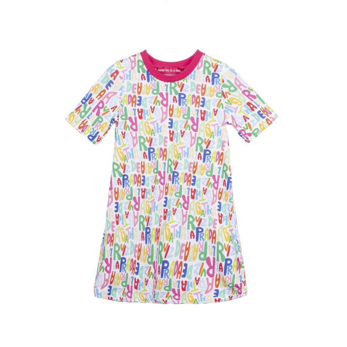 Picture of Agatha Ruiz De La Prada Logo Printed Dress