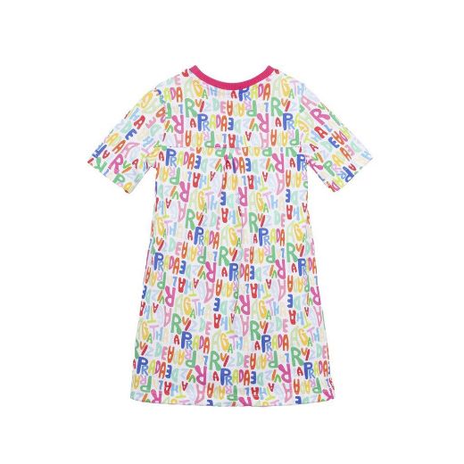 Picture of Agatha Ruiz De La Prada Logo Printed Dress