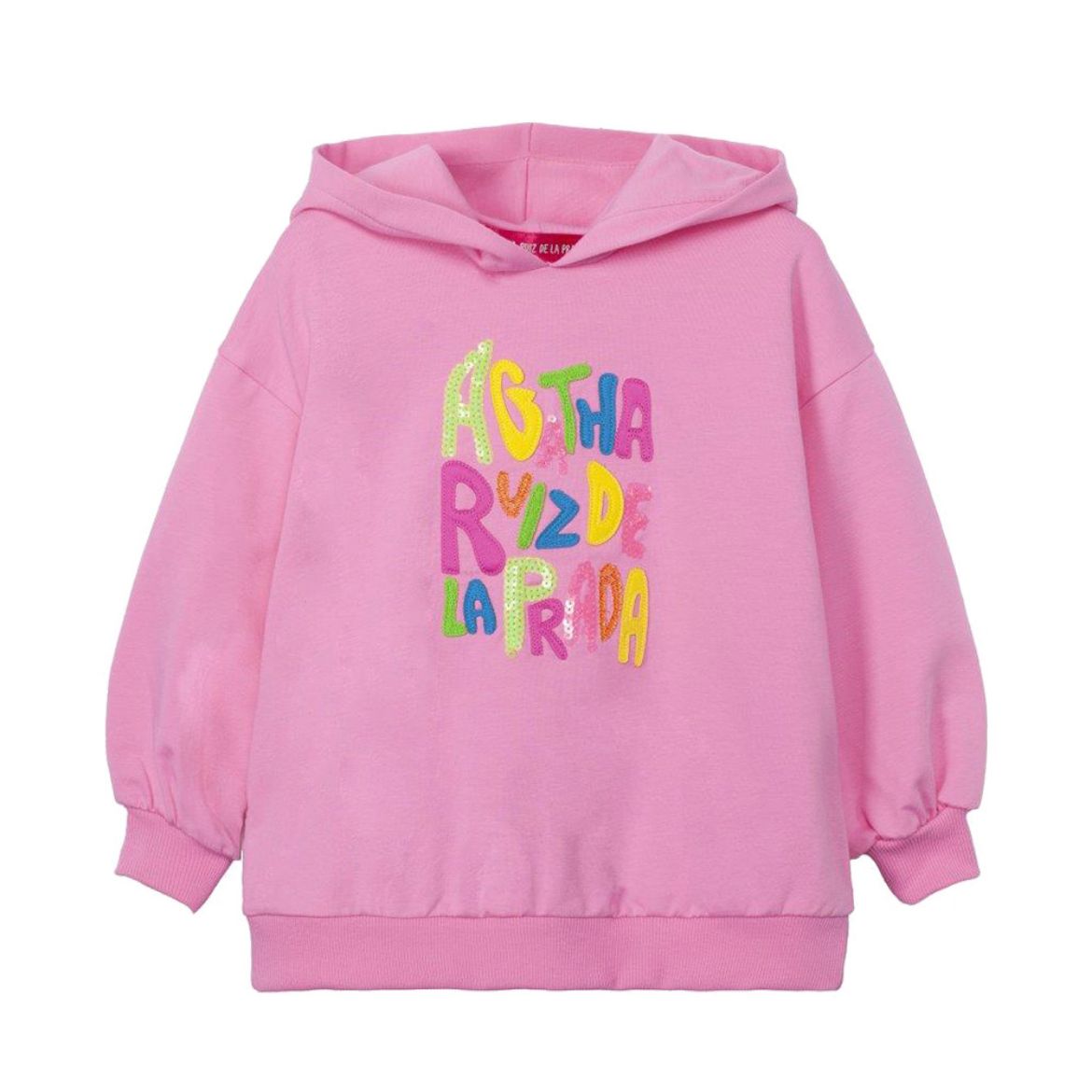 Picture of Agatha Ruiz De La Prada Pink Hooded Jumper