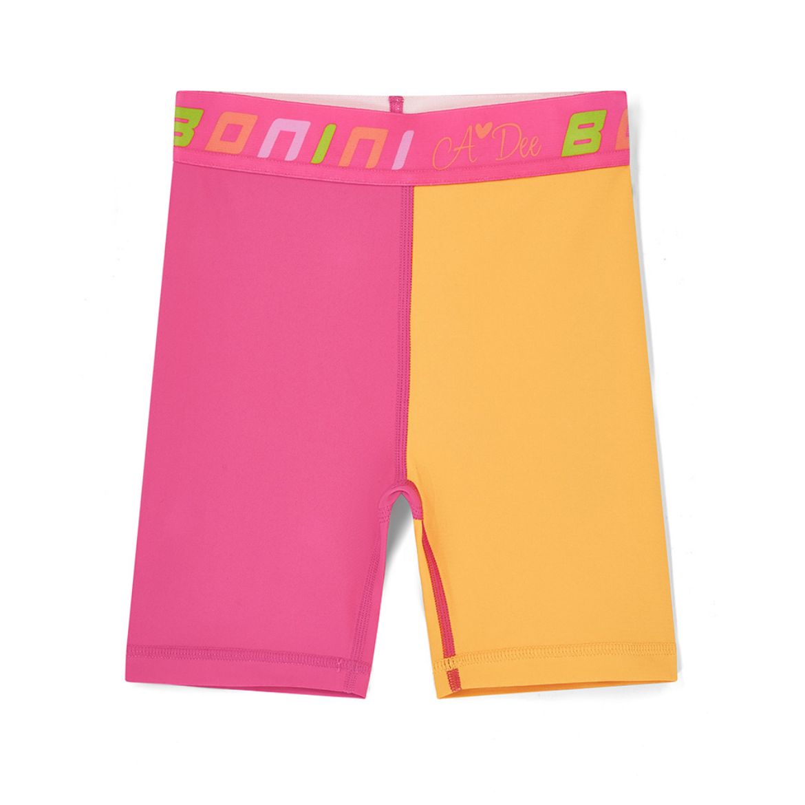 Picture of Bonini Pink Colour Block Cycling Shorts