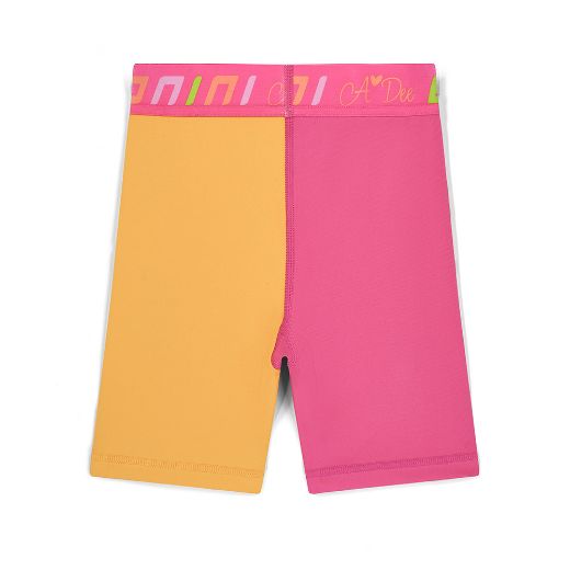 Picture of Bonini Pink Colour Block Cycling Shorts