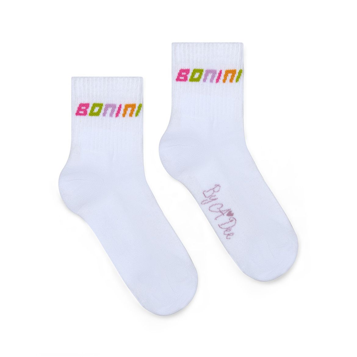Picture of Bonini White Twirl Sport Socks