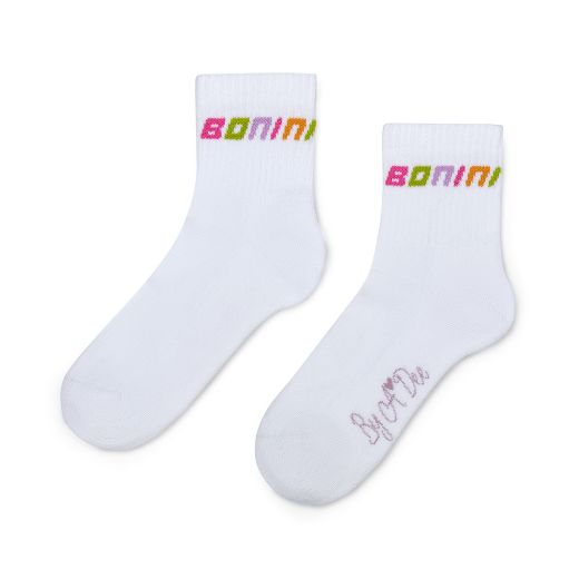 Picture of Bonini White Twirl Sport Socks