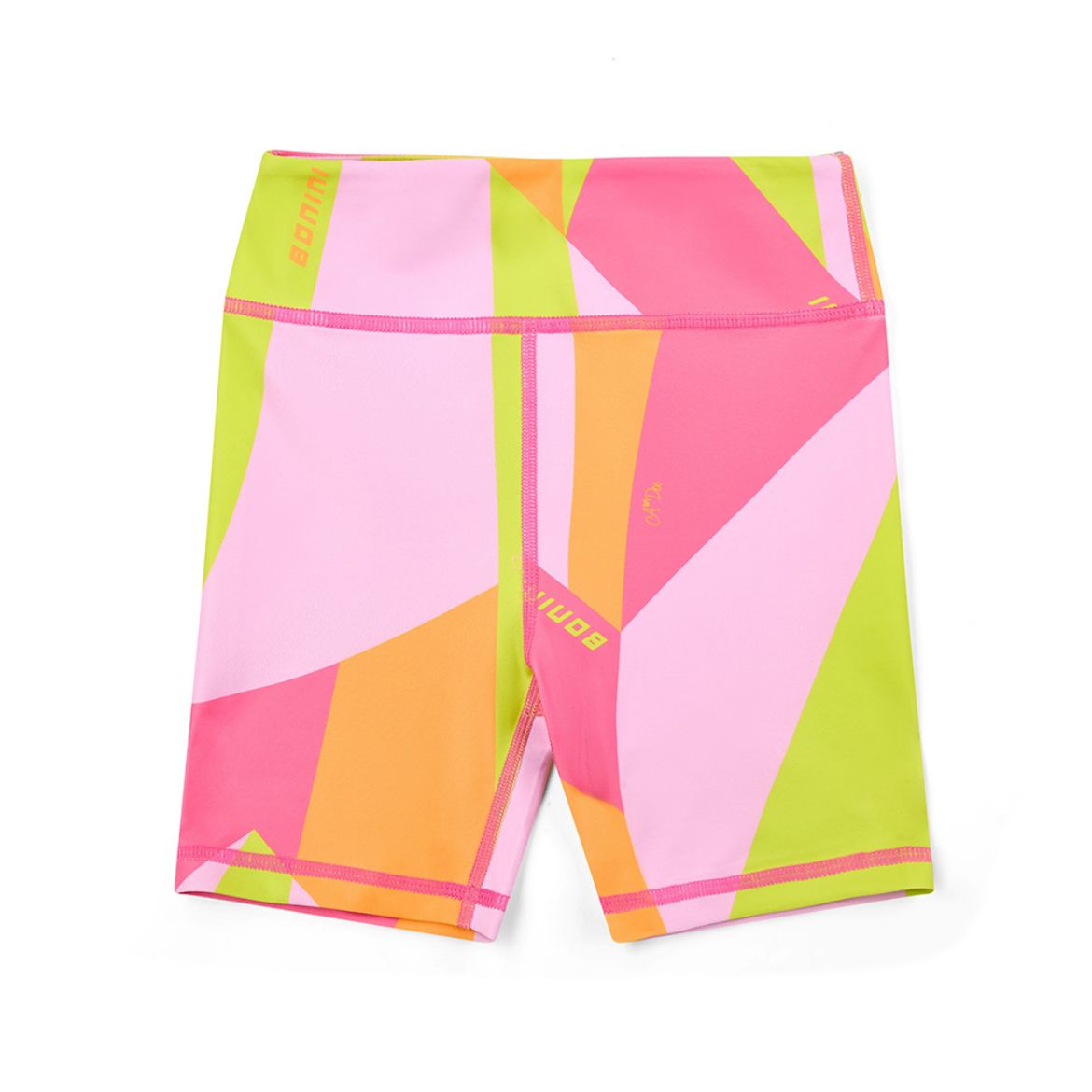 Picture of Bonini Pink Printed Cycling Shorts