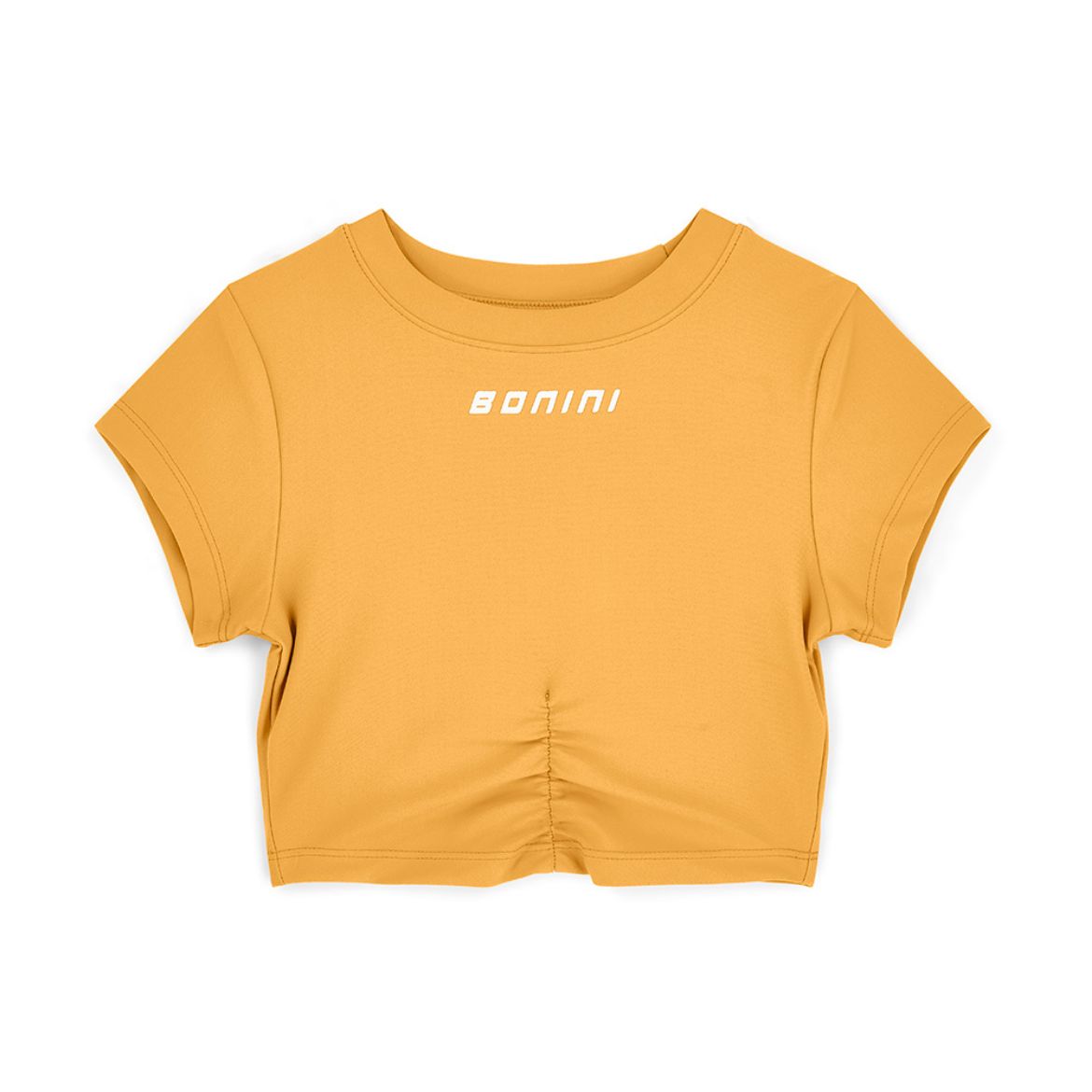 Picture of Bonini Orange Short Sleeve Crop Top