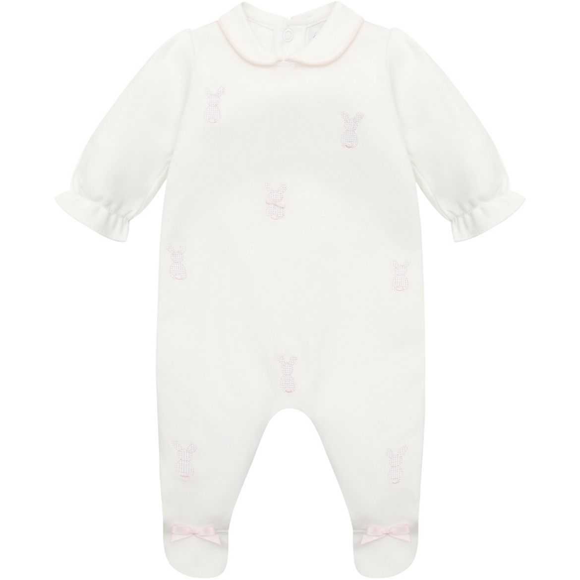 Picture of Emile Et Rose Girls Pink Lucy Babygrow