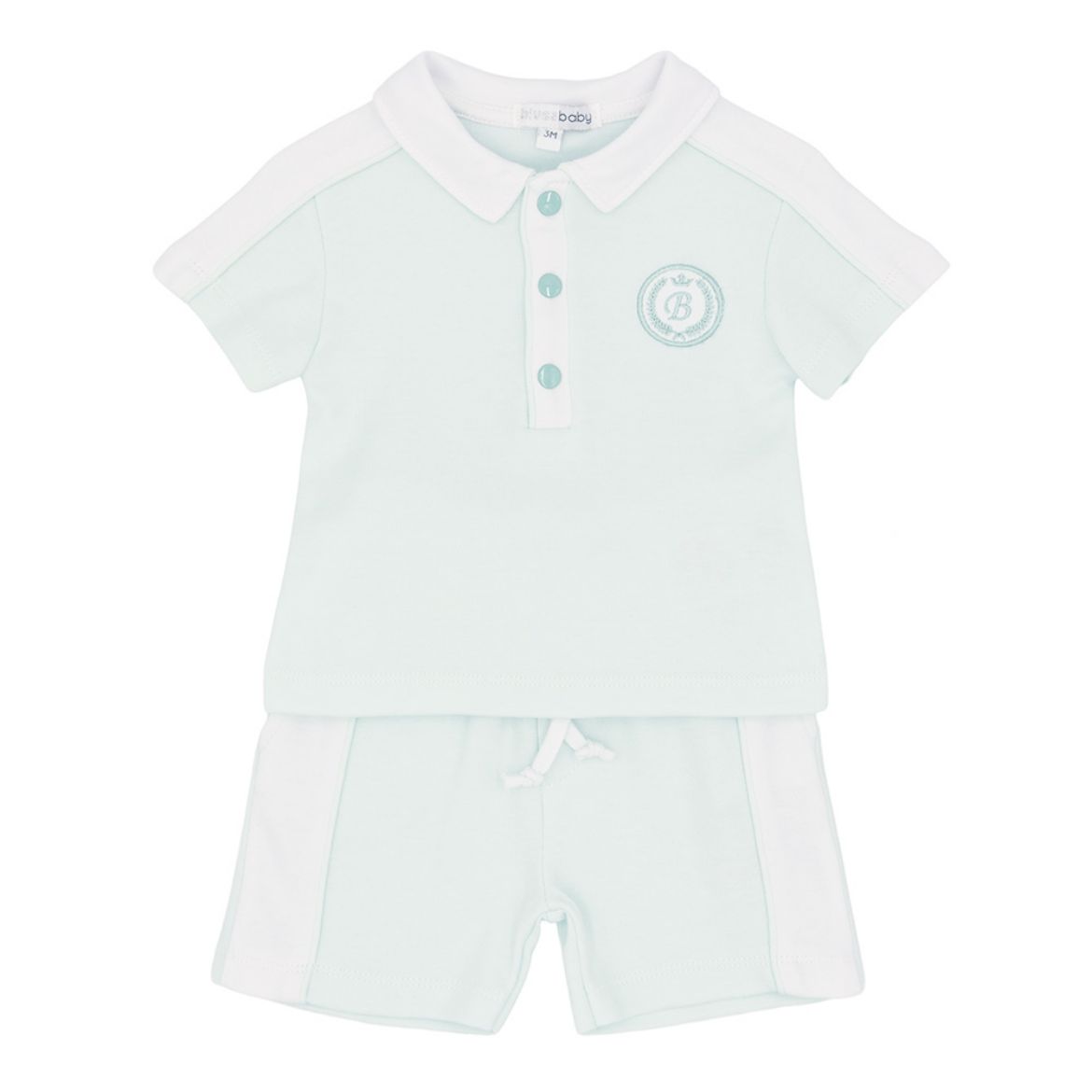 Picture of Blues Baby Mint Polo Short Set