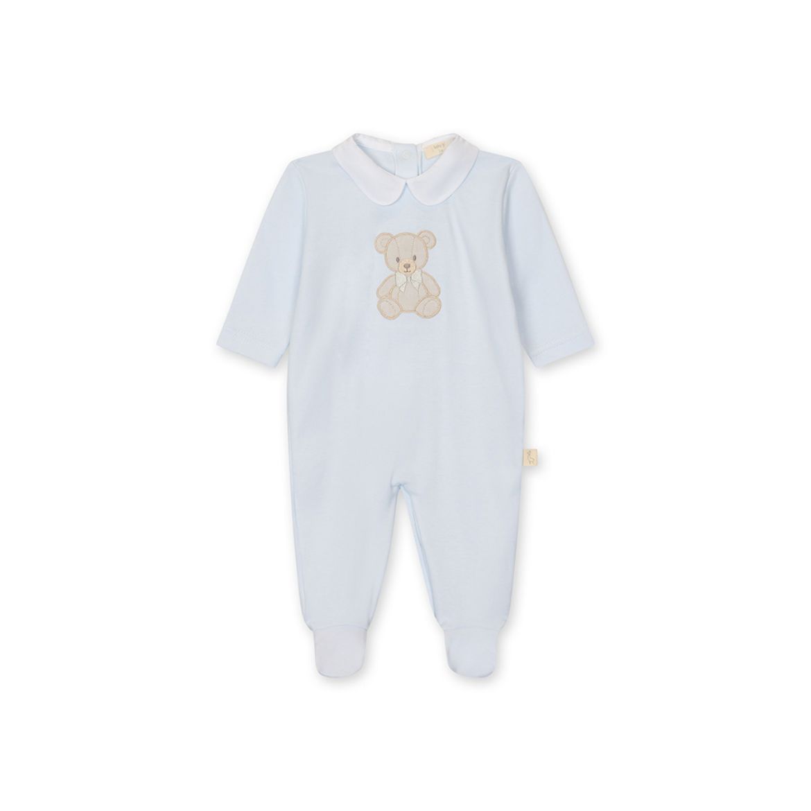 Picture of Baby Gi Blue Teddy Babygrow
