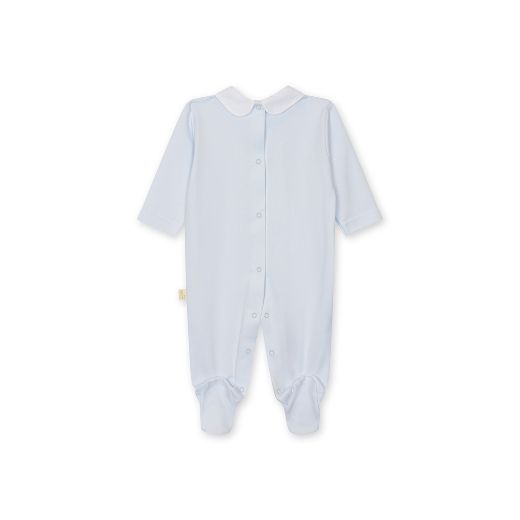 Picture of Baby Gi Blue Teddy Babygrow