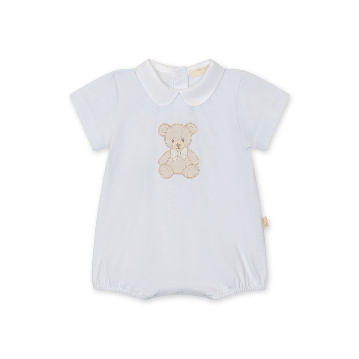 Picture of Baby Gi Blue Teddy Short Romper