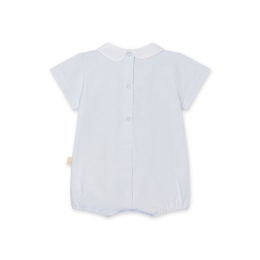 Picture of Baby Gi Blue Teddy Short Romper