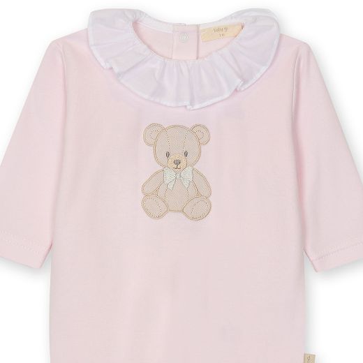 Picture of Baby Gi Pink Teddy Babygrow 