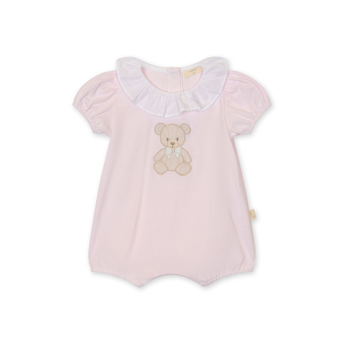 Picture of Baby Gi Pink Teddy Short Romper