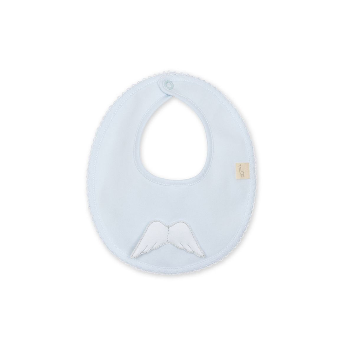 Picture of Baby Gi Blue Angel Wing Bib