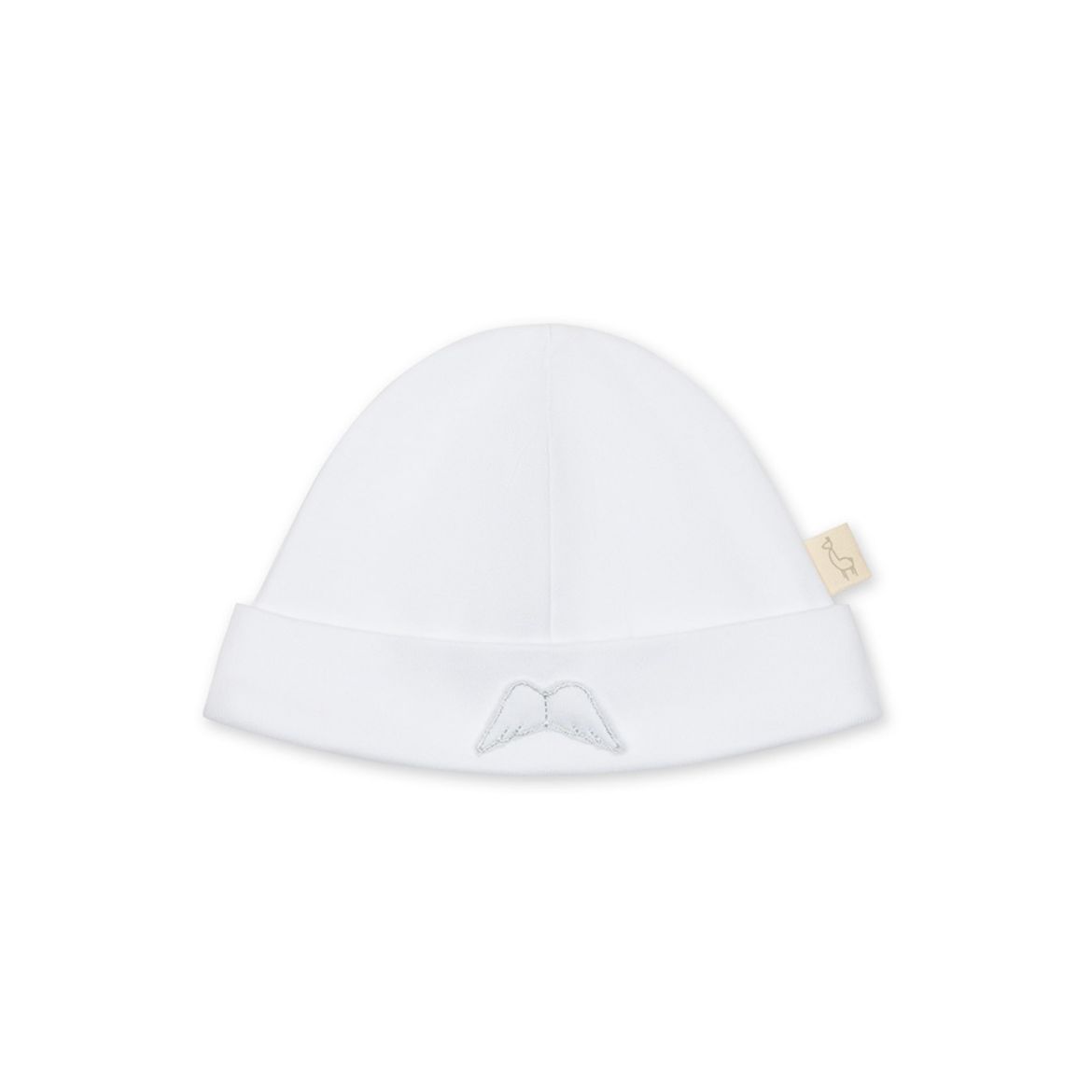 Picture of Baby Gi White Angel Wing Cotton Hat