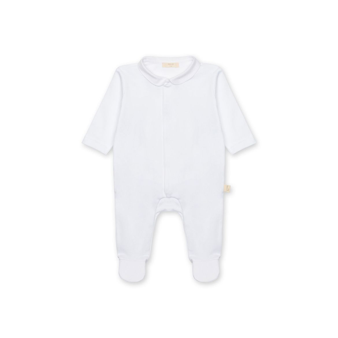 Picture of Baby Gi White Angel Wing Cotton Babygrow