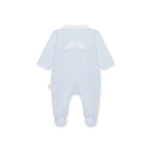 Picture of Baby Gi Blue Angel Wing Cotton Babygrow