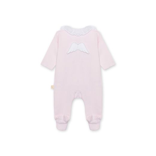 Picture of Baby Gi Pink Angel Wing Cotton Babygrow