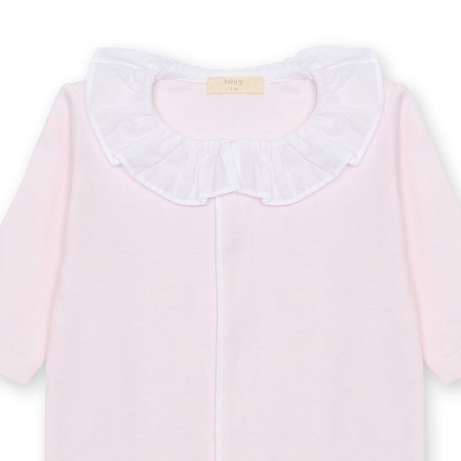 Picture of Baby Gi Pink Angel Wing Cotton Babygrow