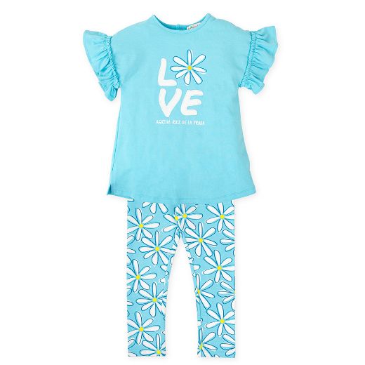 Picture of Agatha Ruiz De La Prada Blue Leggings Set