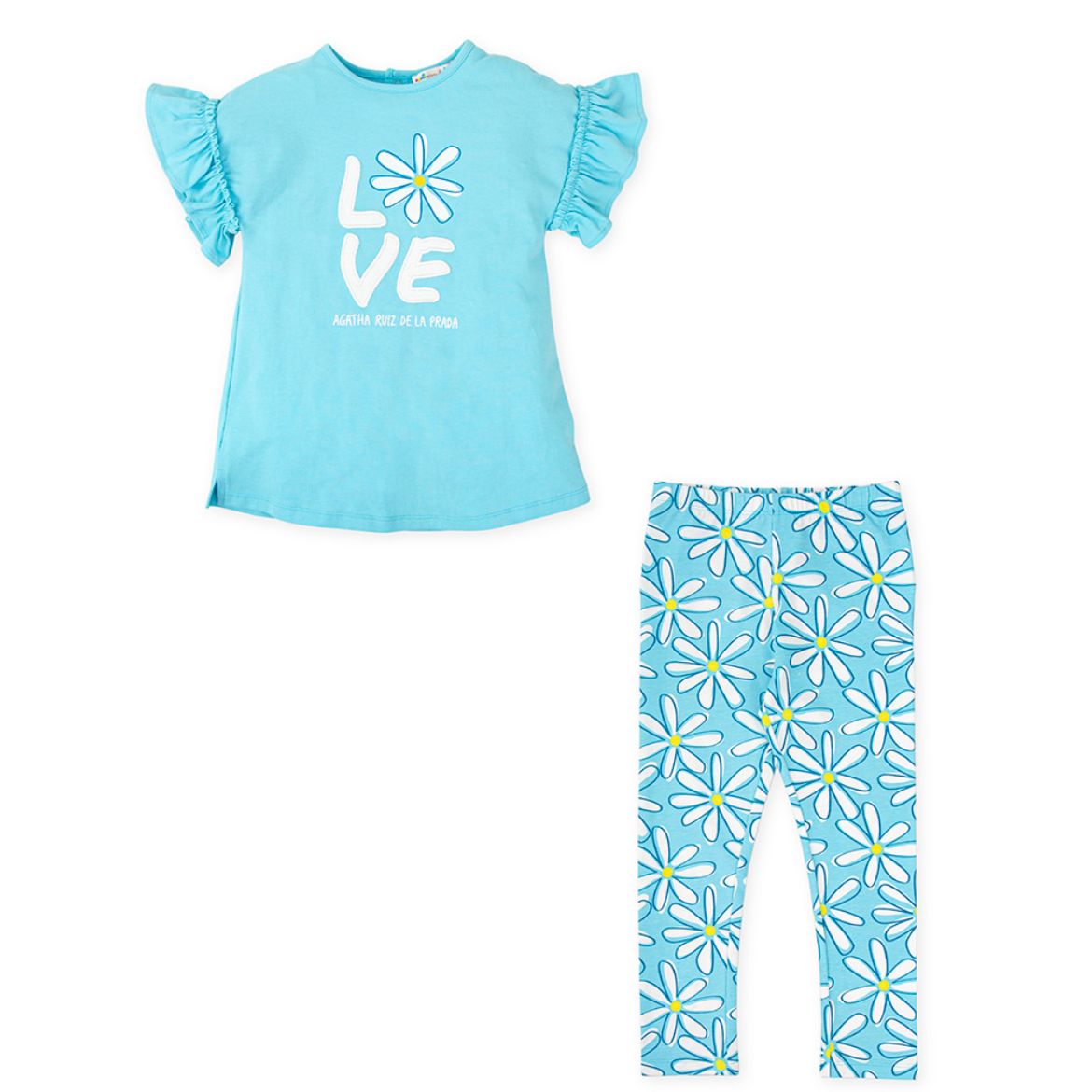 Picture of Agatha Ruiz De La Prada Blue Leggings Set