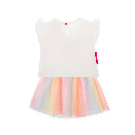 Picture of Agatha Ruiz De La Prada Heart Top & Stripe Skirt Set