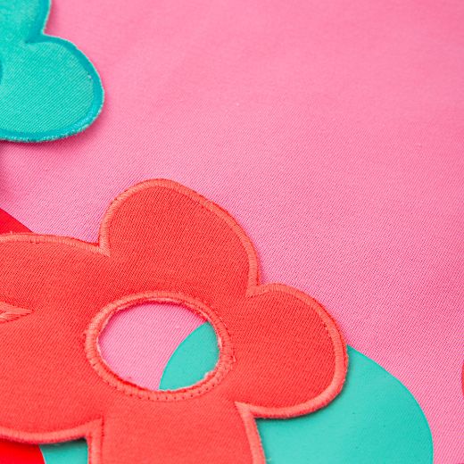 Picture of Agatha Ruiz De La Prada Pink Dress with Flowers