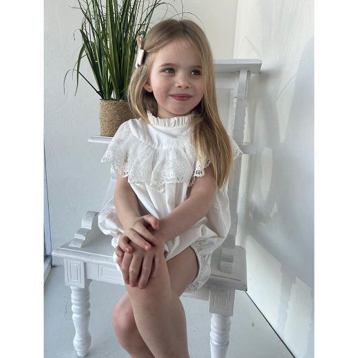 Picture of Phi Ivory Lace Romper