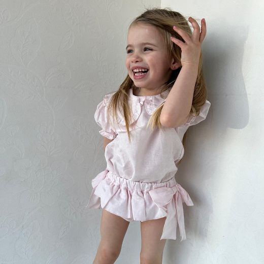 Picture of Phi Pink Top & Knicker Set