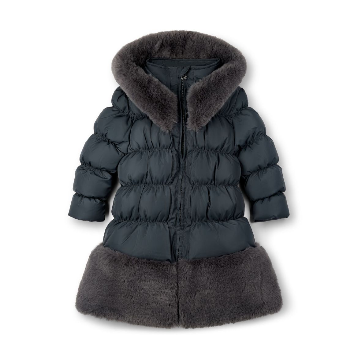 Picture of A Dee Rhea Dark Grey Long Jacket