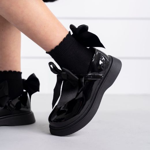 Picture of A Dee Lyra Black Shoes