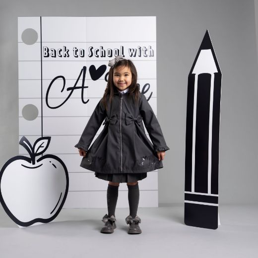 Picture of A Dee Nova Dark Grey Rain coat