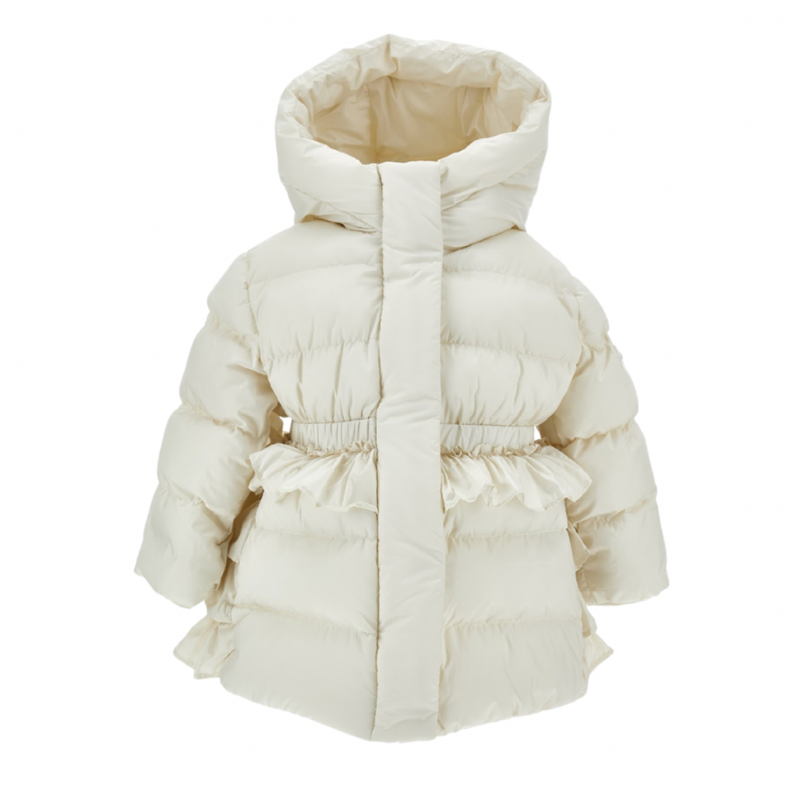 Picture of Monnalisa Cream Coat With Frills