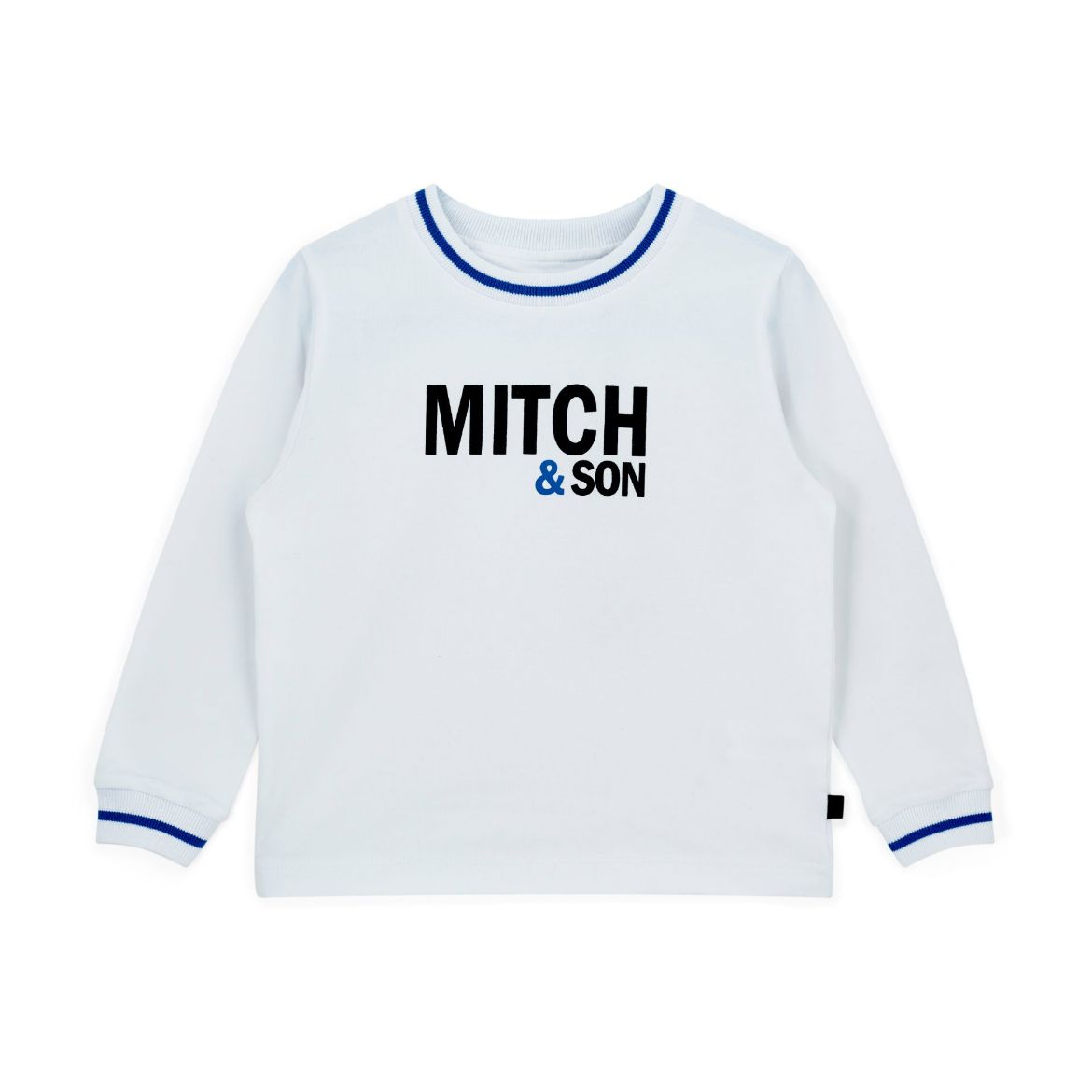 Picture of Mitch & Son Wilder White Logo Long Sleeve Top