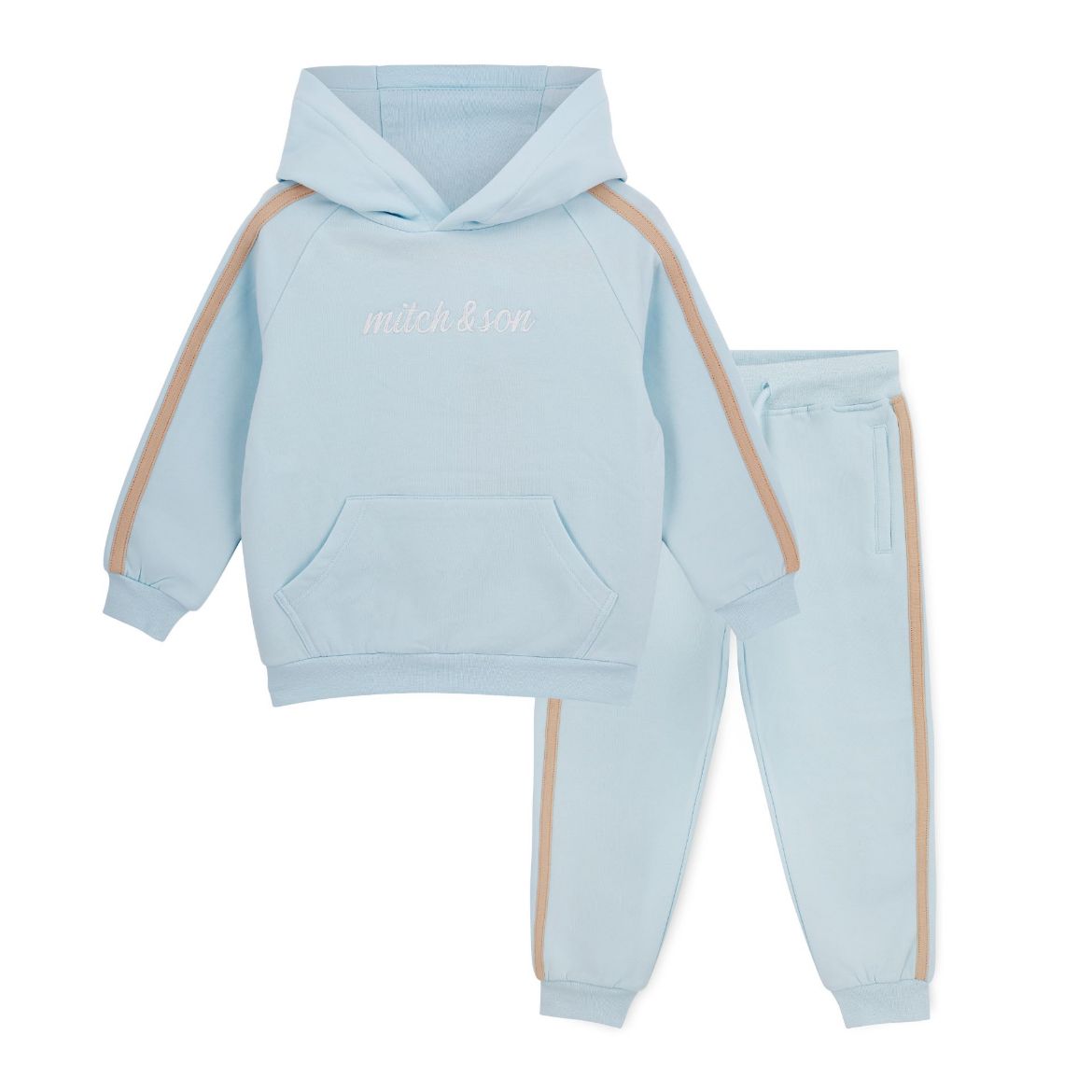 Picture of Mitch & Son Scott Sky Blue Hoodie Tracksuit