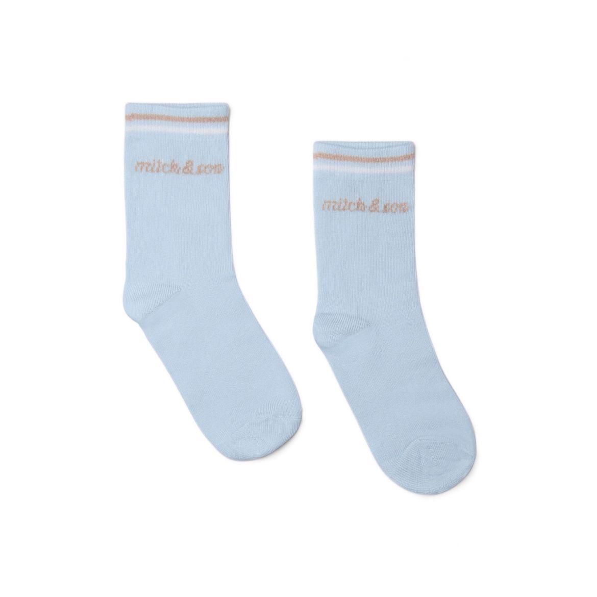 Picture of Mitch & Son Stuart Sky Blue 2 Pack Socks