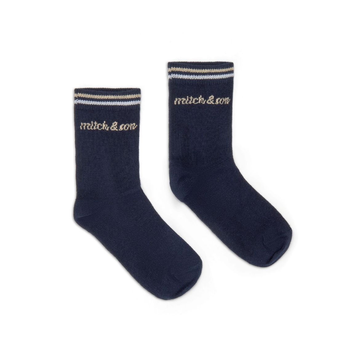 Picture of Mitch & Son Stuart Navy 2 Pack Socks