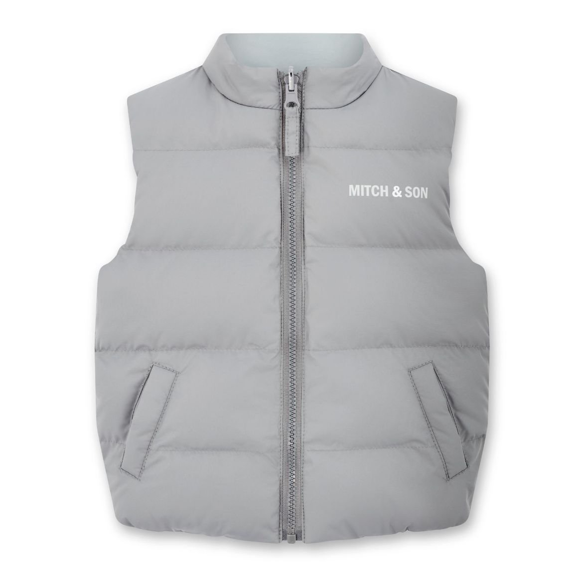 Picture of Mitch & Son Tristan Grey Reversible Gilet