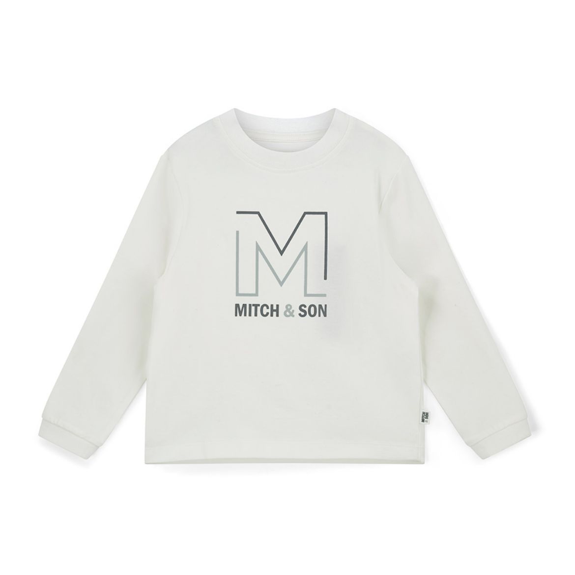 Picture of Miitch & Son Timothy White Long Sleeve Top