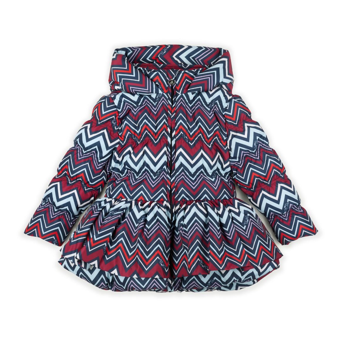 Picture of A Dee Ava Navy Chevron Print Jacket
