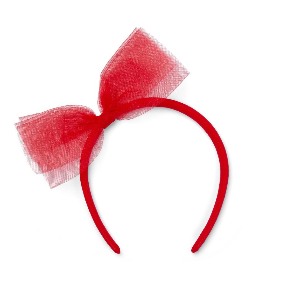 Picture of A Dee Brynn Red Tulle Now Headband